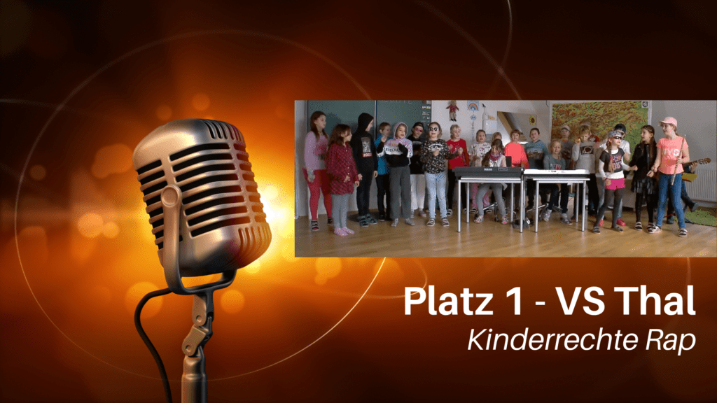 Platz 1 - VS Thal - Kinderrechte Song Contest 2021